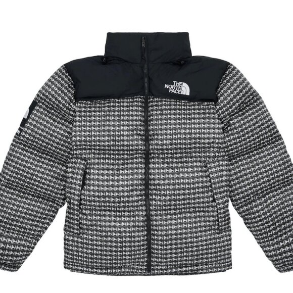NWT Supreme x The North Face Studded Nuptse Jacket - Black - XL